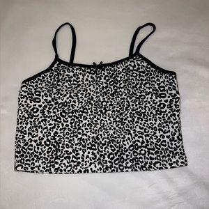 Cheetah Print Tank Top
